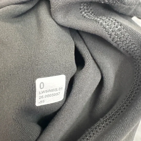 Sold out lululemon groove wide leg onyx grey size 0 - Picture 6 of 9